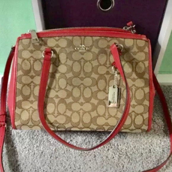 Coach Handbags - Authentic 💝Coach Satchel Purse